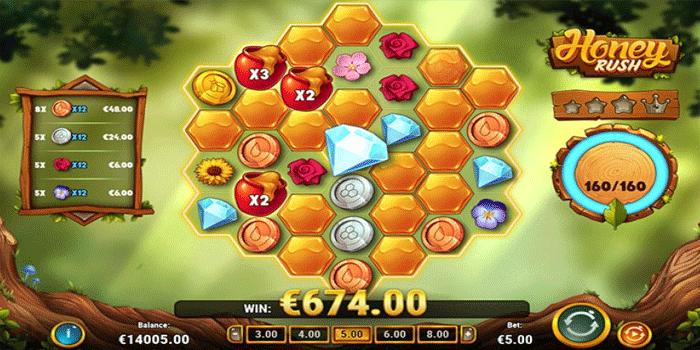 Slot Honey Rush Hadirkan Jackpot Besar Untuk Pemain